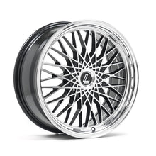 Load image into Gallery viewer, Cerchio in Lega LENSO EAGLE 3 17x7,5 ET35 con foratura su misura Gloss Black &amp; Polished