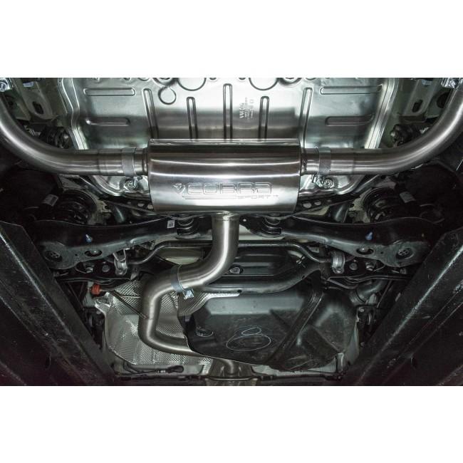 Scarico Sportivo Turbo Back Cobra Sport per VW Golf GTI (Mk7) 2.0 TSI (5G) (12-17)