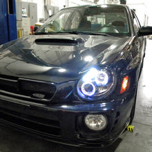 Carica l'immagine nel visualizzatore di Gallery, Fari Anteriori Proiettore LED SK-Import Neri Subaru Impreza GD GG 2000-2005 - foto 9
