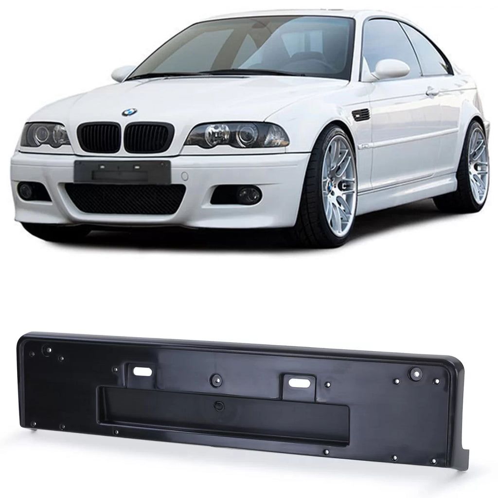 Portatarga Targa base per Serie 3 BMW E46 Coupe con M kit