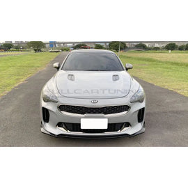 Vista frontale lip Kia Stinger CK in ABS
