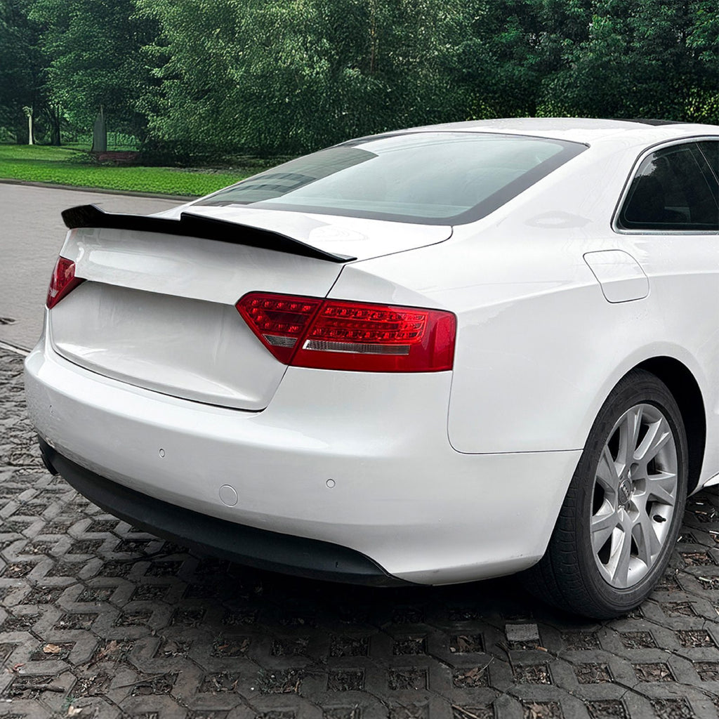 Spoiler Lip Posteriore Nero Lucido Audi A5 8T Coupe 07-16 - foto 10