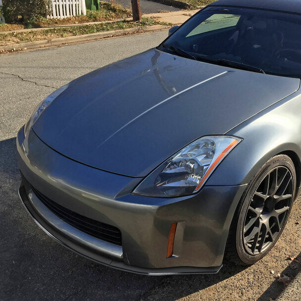 Lip Paraurti Anteriore Polipropilene SK-Import Nero Lucido Nissan 350Z Z33 Pre Facelift - foto 7