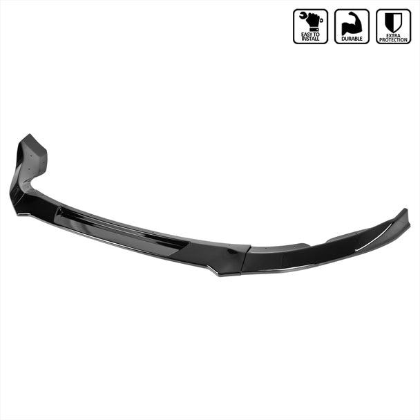 Lip Paraurti Anteriore Polipropilene SK-Import Nero Lucido Nissan 370Z Z34 Pre Facelift