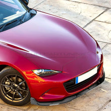Carica l&#39;immagine nel visualizzatore di Gallery, Lip Paraurti Anteriore in 3 parti colore Nero Lucido in ABS Mazda MX-5 ND