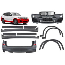 Carica l'immagine nel visualizzatore di Gallery, M kit per BMW X3 F25 2014-2017 con singolo apertura per doppio Terminale di scarico --oo-----