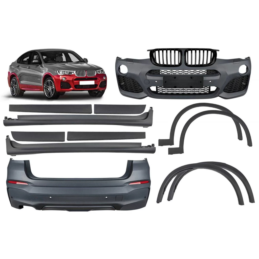 M kit per BMW X4 F26 2014-2018 con a singolo apertura per doppio Terminale di scarico --oo-----