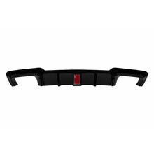 Carica l'immagine nel visualizzatore di Gallery, M Performance design diffusore per posteriore M paraurti di BMW Serie 5 F10 berlina 2010-2017 con Terza luce stop, Nero