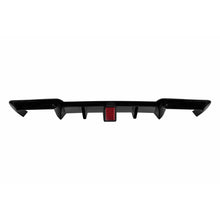 Carica l'immagine nel visualizzatore di Gallery, M Performance design diffusore per posteriore M paraurti di BMW Serie 5 F10 berlina 2010-2017 con Terza luce stop, Nero