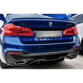 M Performance design diffusore per posteriore M Technik paraurti on BMW Serie 5 G30 berlina, G31 Touring dal 2017