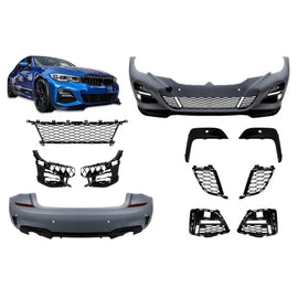 M Performance design kit per BMW Serie 3 G20 berlina dal 2019 con PDC, senza ACC, senza Fendinebbia, senza Minigonne