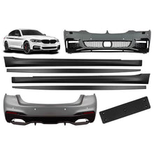 Carica l'immagine nel visualizzatore di Gallery, M Performance design kit per BMW Serie 5 G30 con grande diffusore 2017-2020