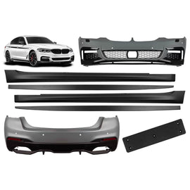 M Performance design kit per BMW Serie 5 G30 con grande diffusore 2017-2020