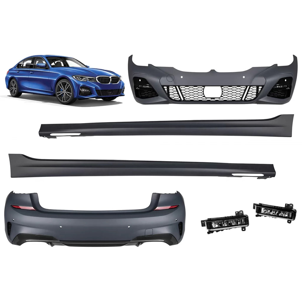 M Technik kit carrozzeria tuning per BMW Serie 3 G20 dal 2019 con griglia per ACC