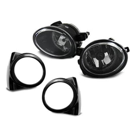 M technik tipo Fendinebbia kit, M3 con calotte per BMW Serie 3 E46 1998-2005 berlina, coupe, wagon, cromato base