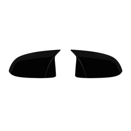 M-tipo calotte specchietti per BMW X3 G01, X4 G02, X5 G05, X6 G06, X7 G07 dal 2018, Nero lucido