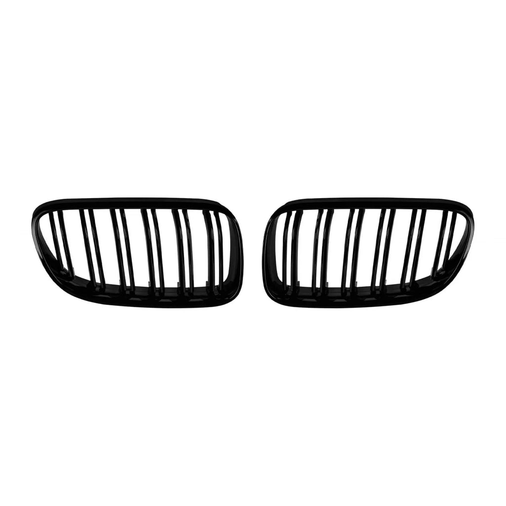 M3 tipo doppio lamella griglie a doppio rene, Nero lucido per BMW Serie 3 E92, E93 2010-2013