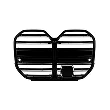 Carica l'immagine nel visualizzatore di Gallery, M4 tipo doppia lamella Griglie a doppio rene in nero lucido per BMW Serie 4 G26 Gran Coupe dal 2021