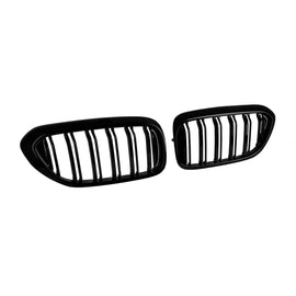 M5 stile Griglie a doppia lamella in nero lucido per BMW Serie 5 G30 berlina, G31 Touring 2017-2020