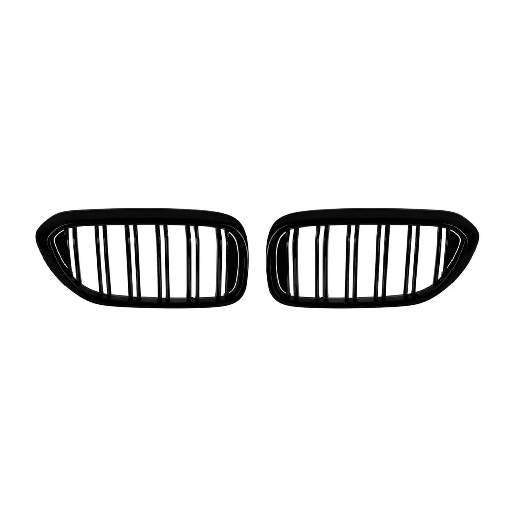 M5 stile Griglie a doppia lamella in nero lucido per BMW Serie 5 G30 berlina, G31 Touring 2017-2020