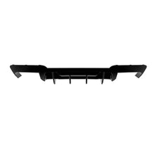 Carica l'immagine nel visualizzatore di Gallery, Diffusore stile M5 per posteriore M Technik paraurti di BMW Serie 5 F10 berlina, F11 Touring 2010-2017 -oo-oo-, Nero