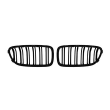 Carica l'immagine nel visualizzatore di Gallery, M5 tipo doppio lamella griglie a doppio rene in Nero opaco per BMW Serie 5 F10 berlina, F11 Touring 2010-2017