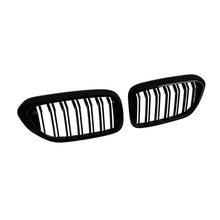 Carica l'immagine nel visualizzatore di Gallery, M5 tipo doppia lamella Griglie a doppio rene in nero lucido per BMW Serie 5 G30 berlina, G31 Touring 2017-2020