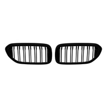 Carica l'immagine nel visualizzatore di Gallery, M5 tipo doppia lamella Griglie a doppio rene in nero lucido per BMW Serie 5 G30 berlina, G31 Touring 2017-2020