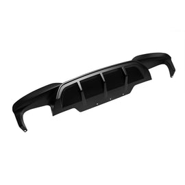 Diffusore stile M6 per posteriore M technik paraurti on BMW Serie 6 F06 Gran Coupe, F12 Cabriolet, F13 Coupe 2012-2017