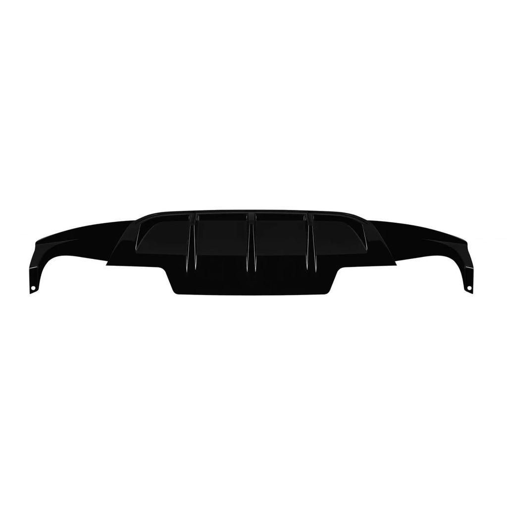 Diffusore stile M6 per posteriore M technik paraurti on BMW Serie 6 F06 Gran Coupe, F12 Cabriolet, F13 Coupe 2012-2017