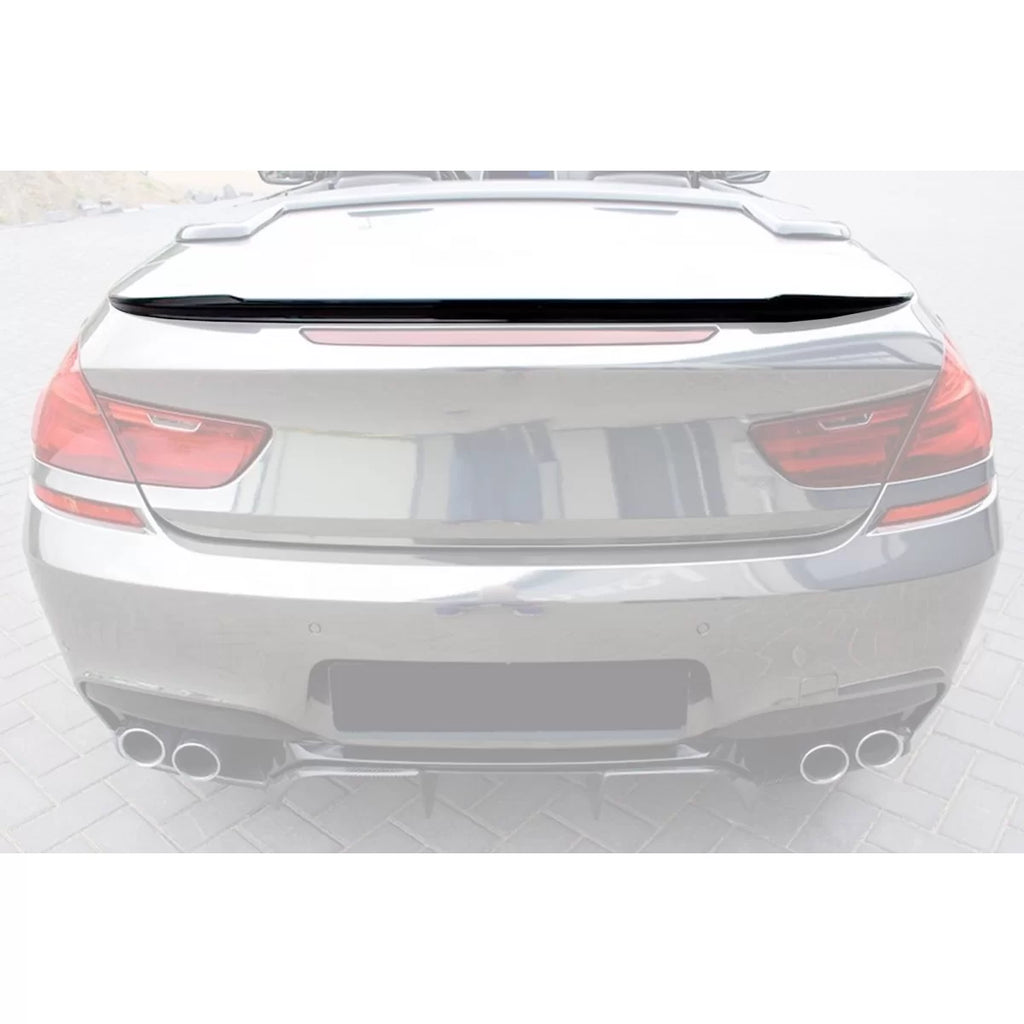 Spoiler stile M6 baule per BMW Serie 6 F12 Cabriolet 2011-2018, da verniciare