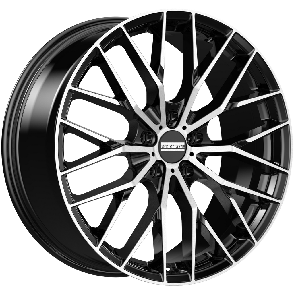 Cerchio in Lega Fondmetal INSPIRED MAKHAI (FMI05) 21x11 ET49 5x130 GLOSSY BLACK MACHINED