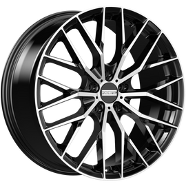 Cerchio in Lega Fondmetal INSPIRED MAKHAI (FMI05) 21x10 ET41 5x112 GLOSSY BLACK MACHINED
