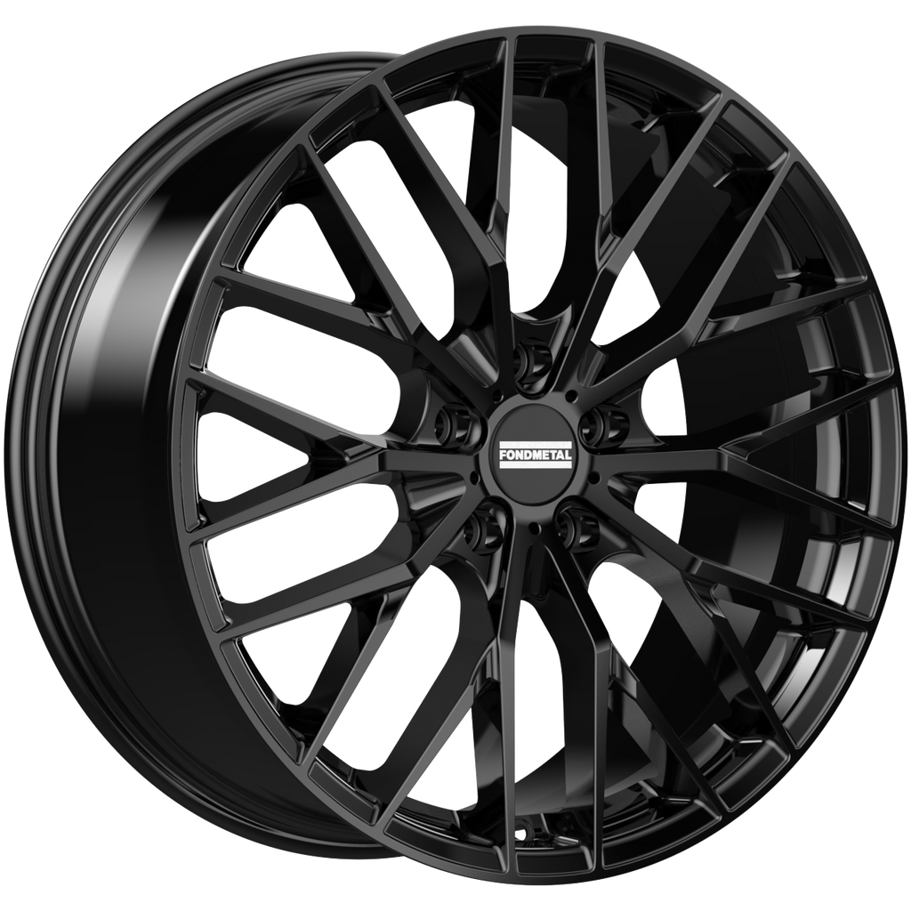 Cerchio in Lega Fondmetal INSPIRED MAKHAI (FMI05) 20x9 ET40 5x108 GLOSSY BLACK
