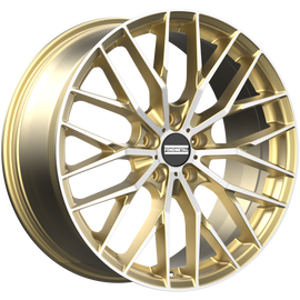 Cerchio in Lega Fondmetal -LIMITED- INSPIRED MAKHAI (FMI05) 20x9 ET26 5x114.3 GLOSSY GOLD MACHINED