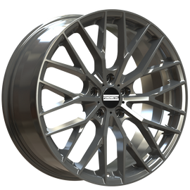 Cerchio in Lega Fondmetal -LIMITED- INSPIRED MAKHAI (FMI05) 21x9 ET45 5x112 GLOSSY TITANIUM