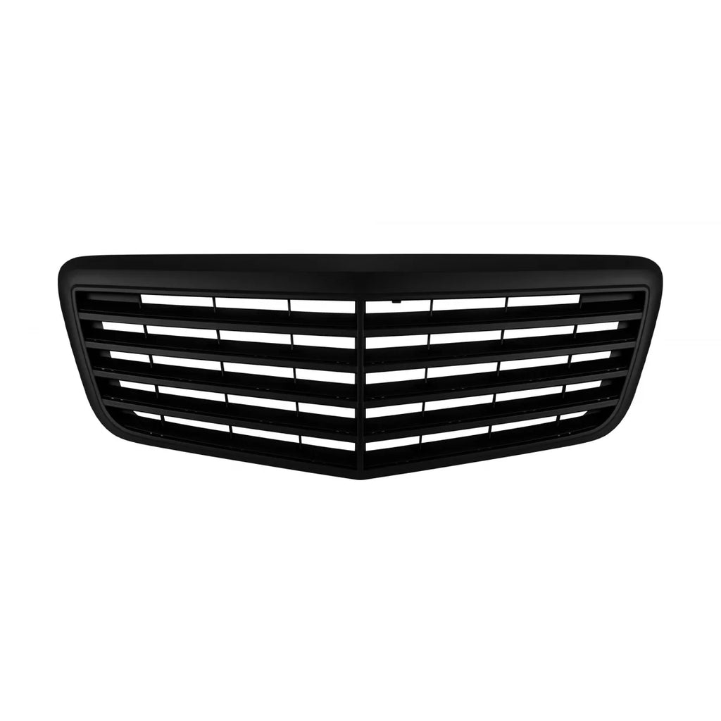 Nero opaco griglia per Mercedes Classe E W211 berlina, station wagon 2007-2009
