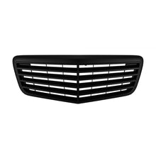 Nero opaco griglia per Mercedes Classe E W211 berlina, station wagon 2007-2009