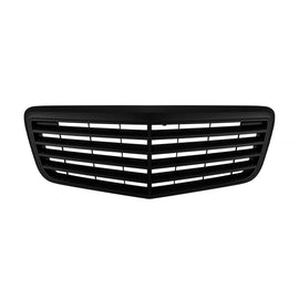 Nero opaco griglia per Mercedes Classe E W211 berlina, station wagon 2007-2009