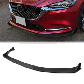 Lip anteriore tre pezzi Mazda 6 GJ GL 2018-2021 in ABS nero