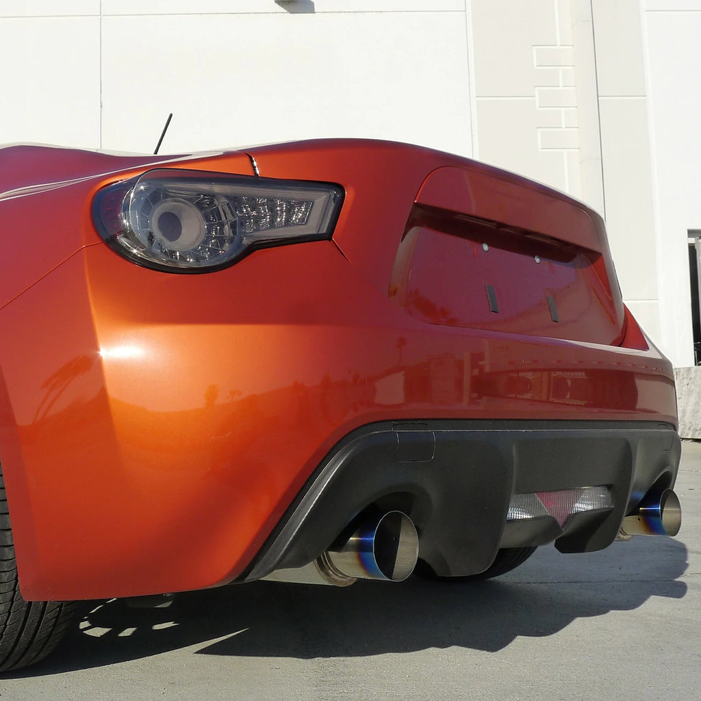 Scarico Cat-Back SK-Import Subaru BRZ Toyota GT86 Doppio Terminale Titanio - foto 2
