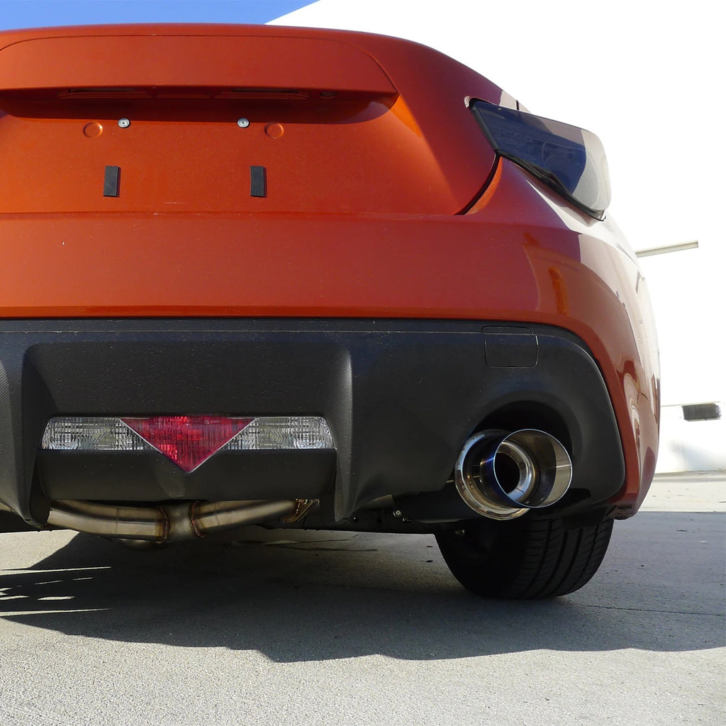 Scarico Cat-Back SK-Import Subaru BRZ Toyota GT86 Doppio Terminale Titanio - foto 3