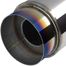 Carica l'immagine nel visualizzatore di Gallery, Terminale di Scarico Universale Bruciato SK-Import 114mm Inox - foto 2