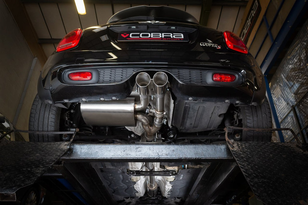 Cobra Sport Scarico sportivo Cat Back valvolato per Mini John Cooper Works F56 LCI Facelift Ø3" (2018+)