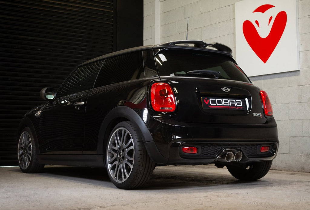 Cobra Sport Scarico sportivo Cat Back valvolato per Mini John Cooper Works F56 LCI Facelift Ø3" (2018+)