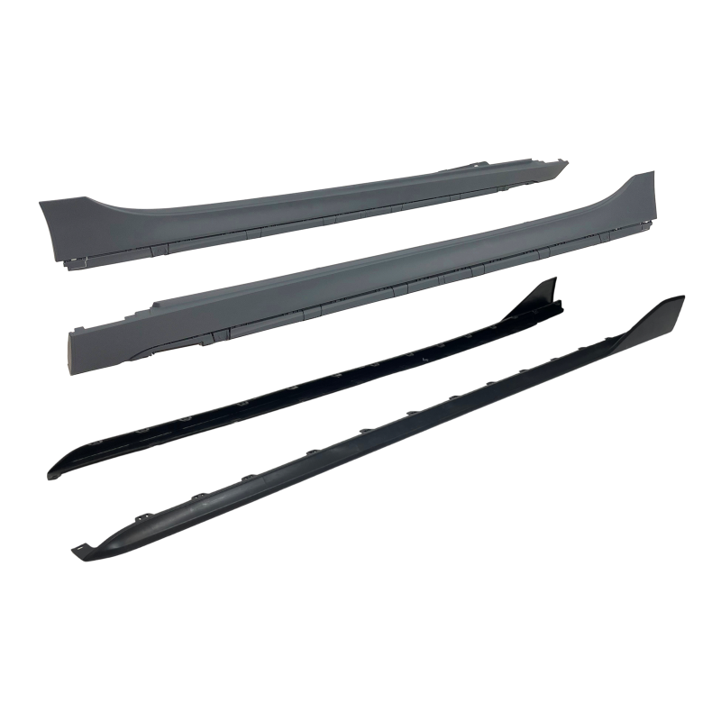 Minigonne BMW Serie 1 F40 Look M Performance Diffusore Nero Opaco BMW Serie 1 F40