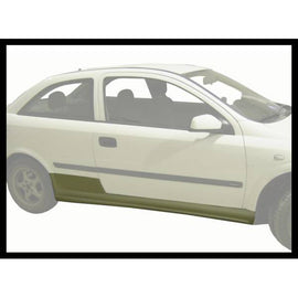 Minigonne Opel Astra G C/ Branchie