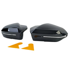Specchietto calotta set per ricambio Nero lucido compatibile Serie 5 BMW G60 G61 da 2023