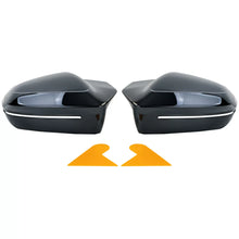 Specchietto calotta set per ricambio Nero lucido compatibile Serie 5 BMW G60 G61 da 2023