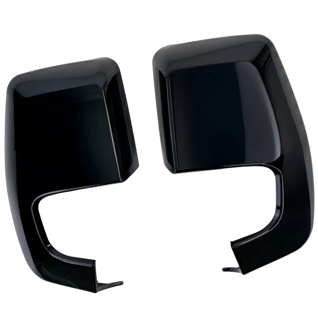 Calotte specchietti nero lucido per ricambio per Ford Transit Custom 12-23
